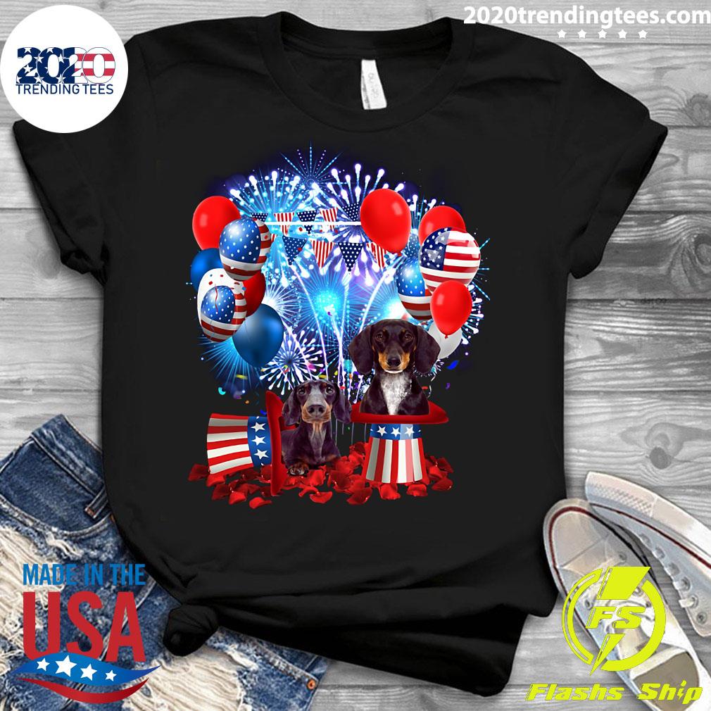 Dog Dachshund Independent - Adult & Kids T-Shirts, Sweatshirts & Hoodies apparel design preview 3