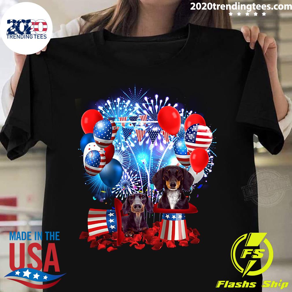 Dog Dachshund Independent - Adult & Kids T-Shirts, Sweatshirts & Hoodies apparel design preview 1