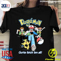 Dogemon Gotta Fetch 'Em All - Adult & Kids T-Shirts, Sweatshirts & Hoodies apparel design preview 1