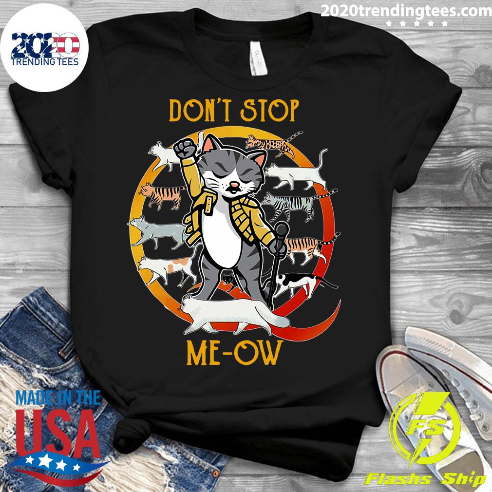 Don't Stop Meow - Adult & Kids T-Shirts, Sweatshirts & Hoodies apparel design preview 3