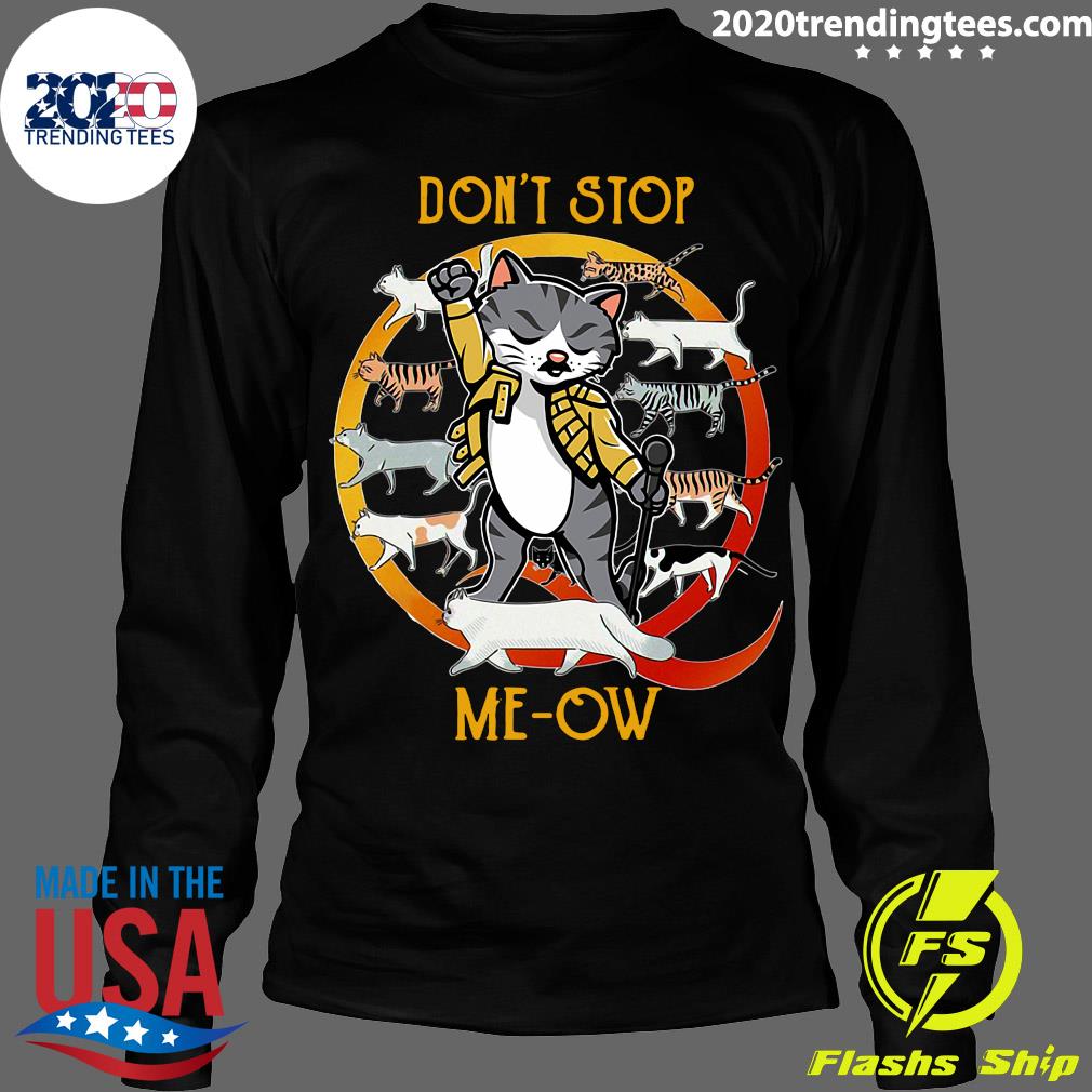 Don't Stop Meow - Adult & Kids T-Shirts, Sweatshirts & Hoodies apparel design preview 4