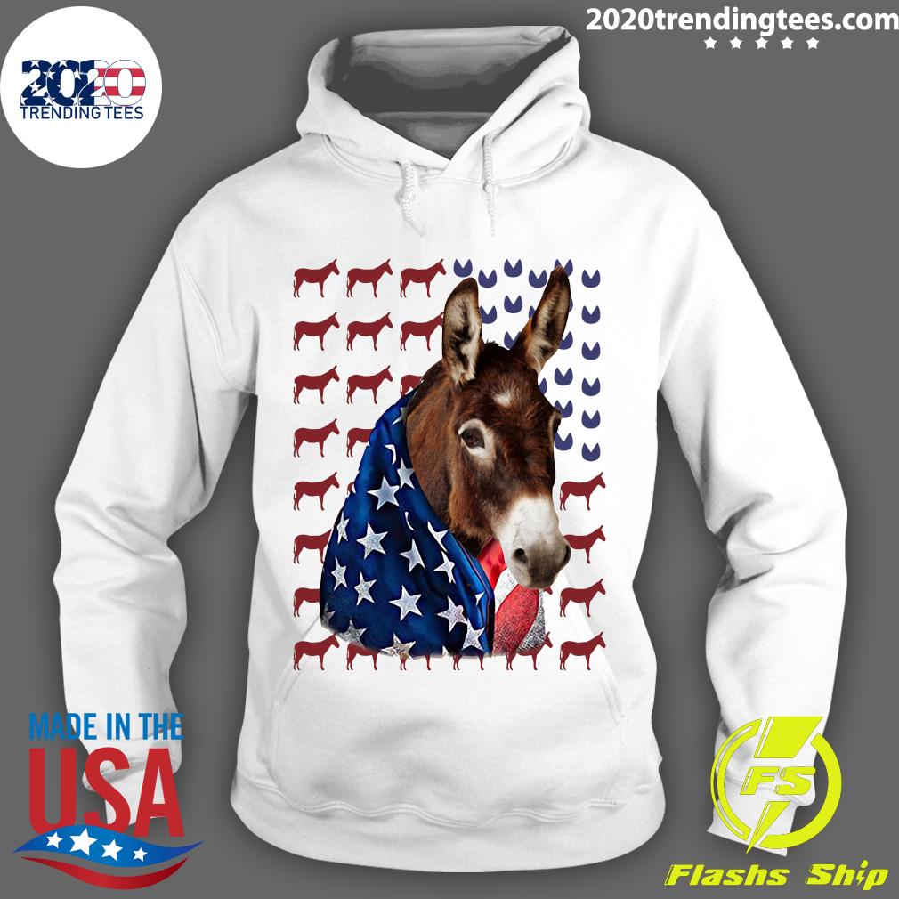 Donkeys Us Independence Day - Adult & Kids T-Shirts, Sweatshirts & Hoodies apparel design preview 2