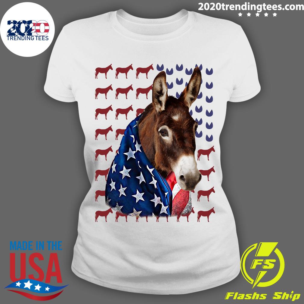 Donkeys Us Independence Day - Adult & Kids T-Shirts, Sweatshirts & Hoodies apparel design preview 3