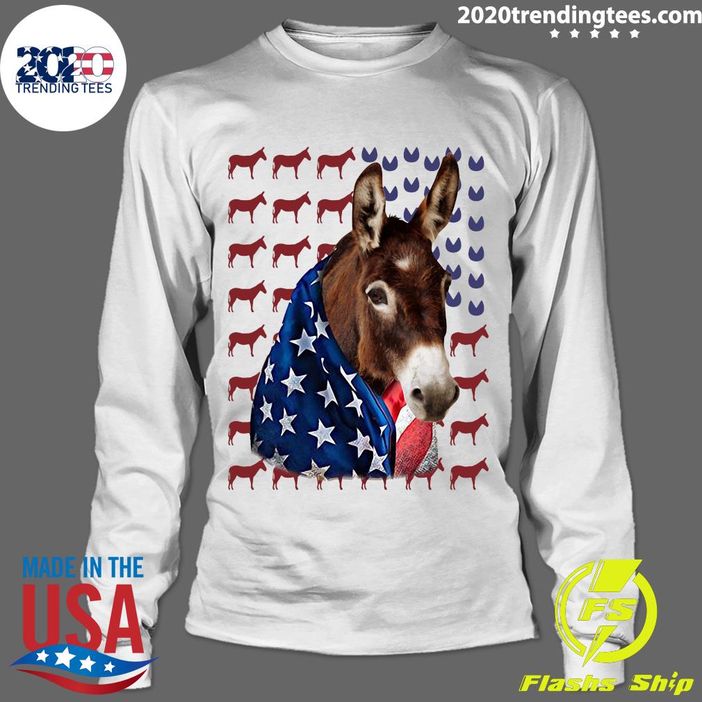 Donkeys Us Independence Day - Adult & Kids T-Shirts, Sweatshirts & Hoodies apparel design preview 4