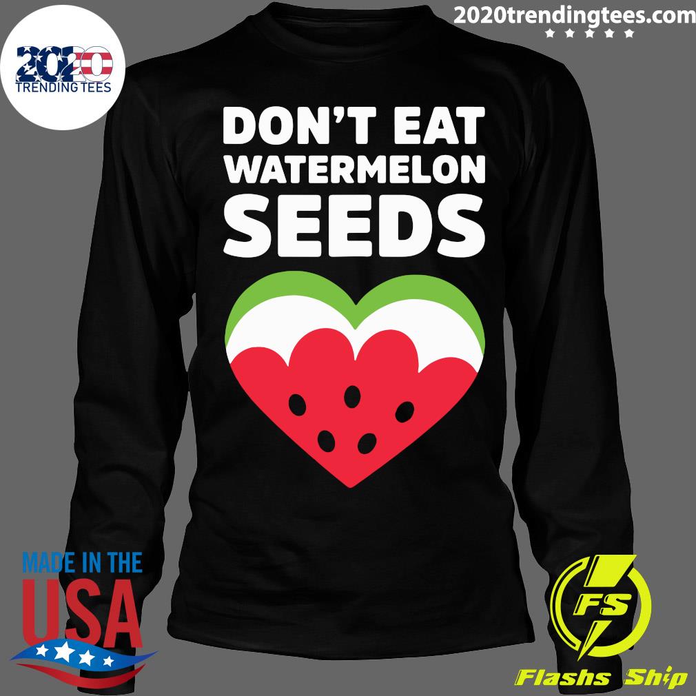 Don't Eat Watermelon Seeds Heart Summer - Adult & Kids T-Shirts, Sweatshirts & Hoodies apparel design preview 4