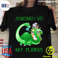 Dragon Sometimes I Wet My Plants - Adult & Kids T-Shirts, Sweatshirts & Hoodies apparel design preview 1