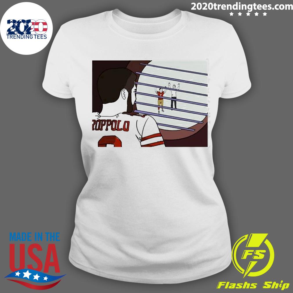 Drawing Jimmy G Every Day Until He Gets Traded 51 - Adult & Kids T-Shirts, Sweatshirts & Hoodies apparel design preview 3