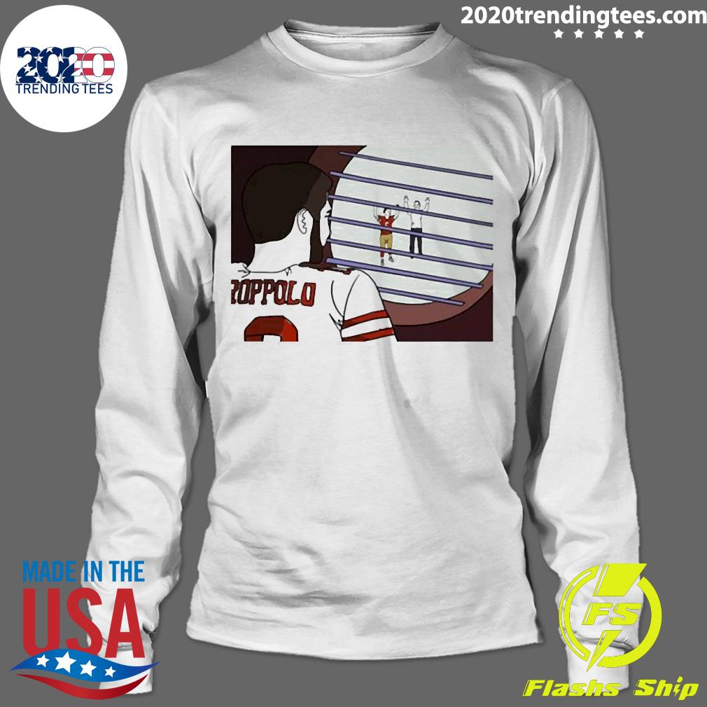 Drawing Jimmy G Every Day Until He Gets Traded 51 - Adult & Kids T-Shirts, Sweatshirts & Hoodies apparel design preview 4