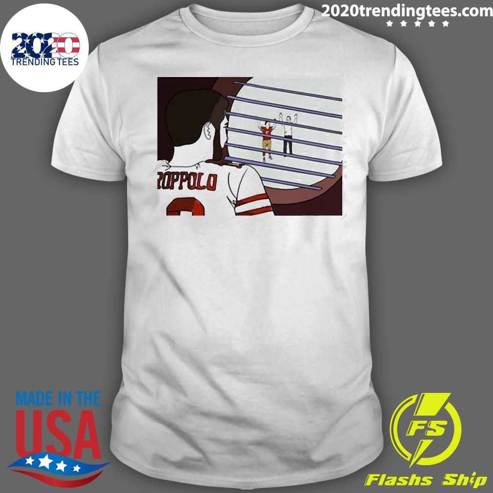 Drawing Jimmy G Every Day Until He Gets Traded 51 - Adult & Kids T-Shirts, Sweatshirts & Hoodies apparel design preview 1