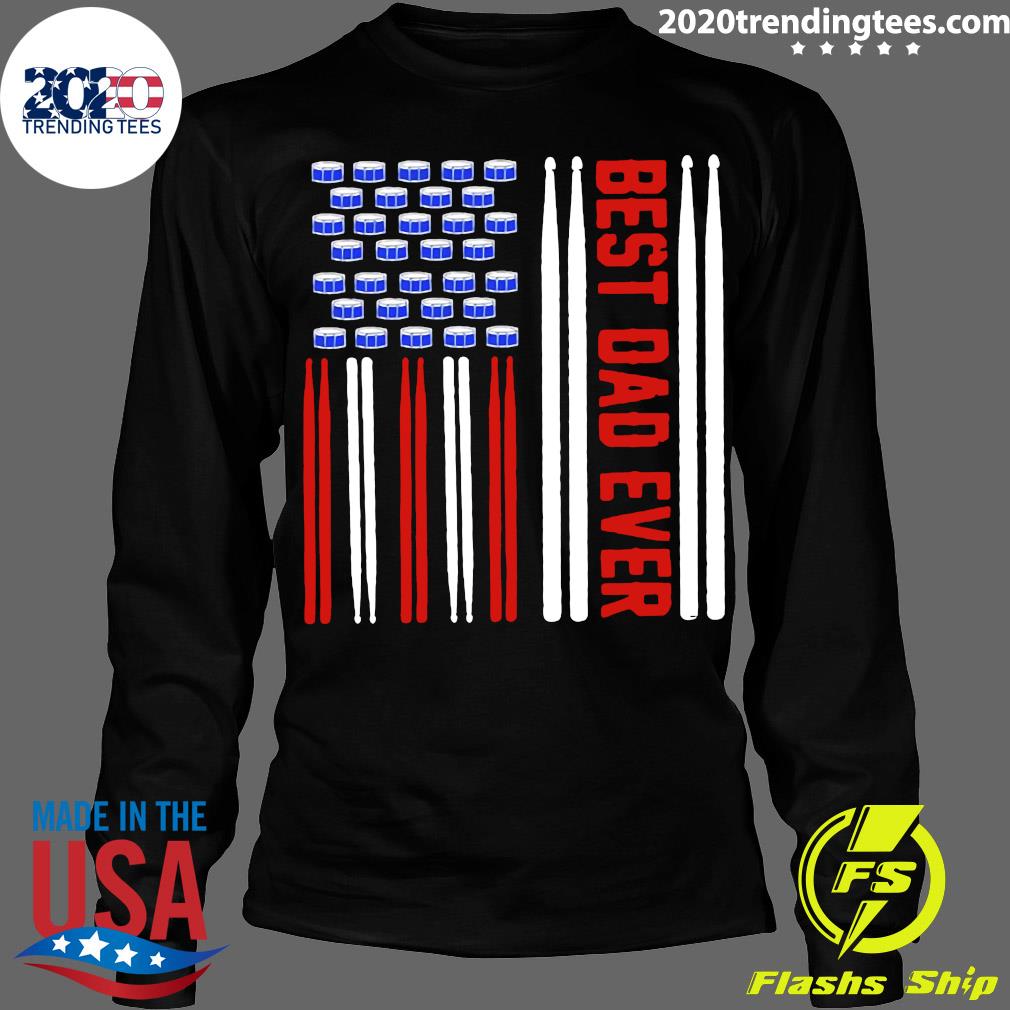 Drum Best Dad Ever - Adult & Kids T-Shirts, Sweatshirts & Hoodies apparel design preview 4