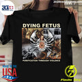 Dying Fetus Purification Through Violence December 3 - Adult & Kids T-Shirts, Sweatshirts & Hoodies apparel design preview 1