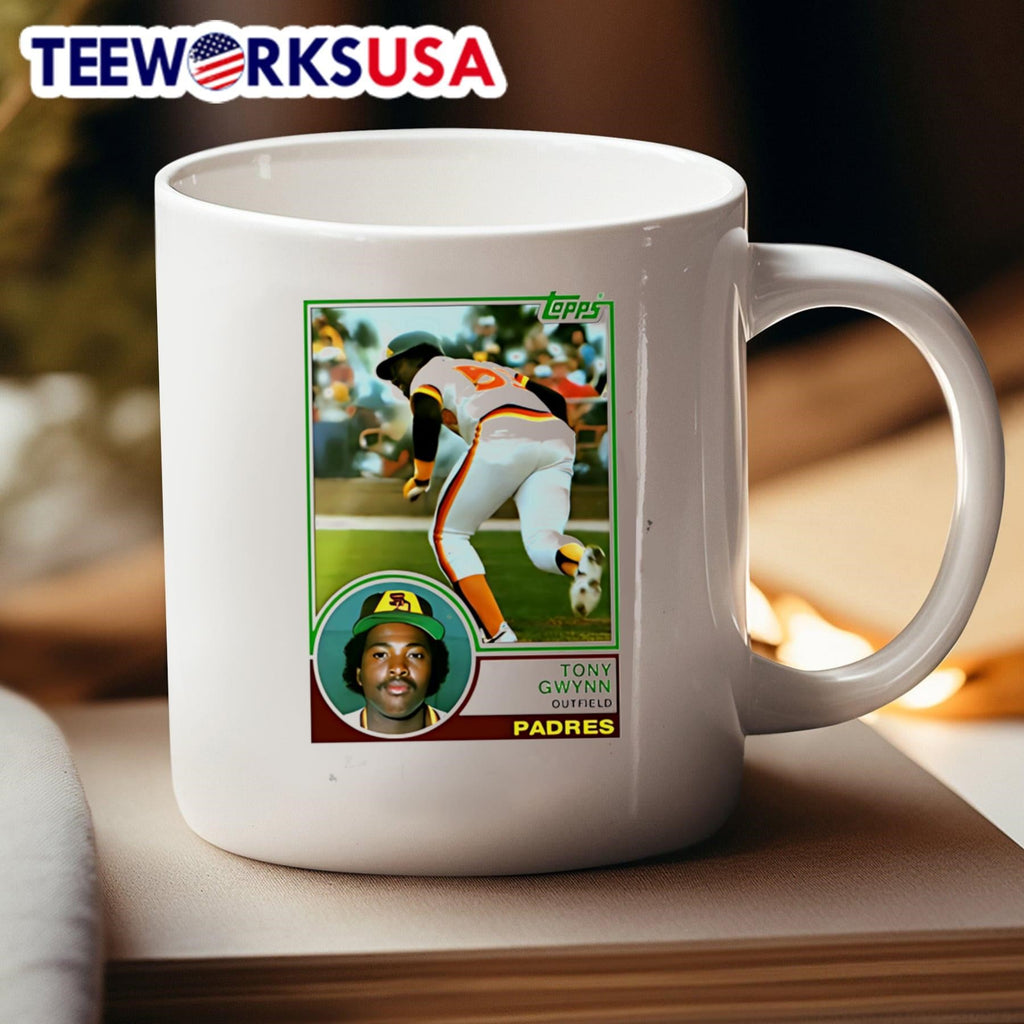 Tony Gwynn Outfield Padres - Adult & Kids T-Shirts, Sweatshirts & Hoodies apparel design preview 4
