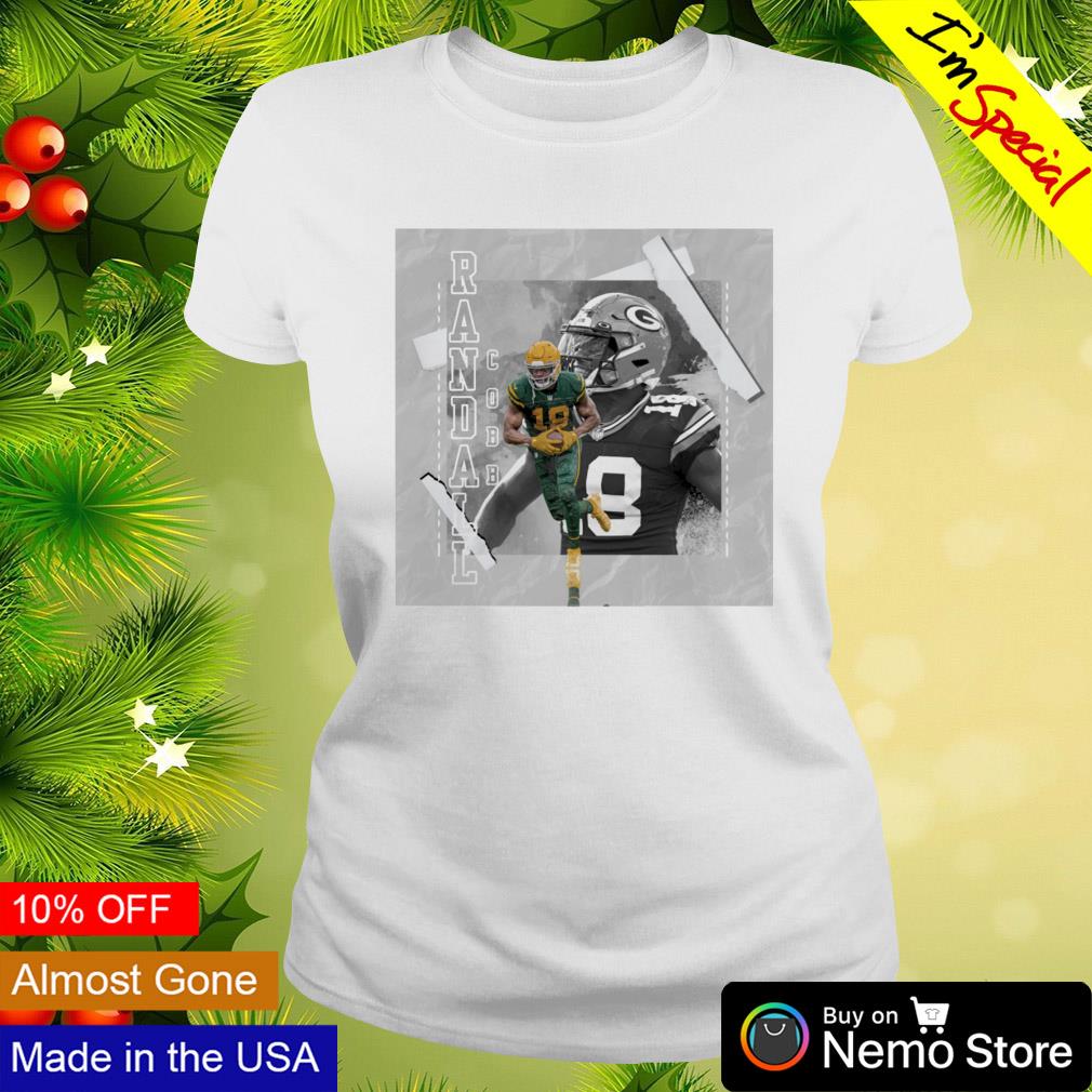 Randall Cobb Green Bay Packers footbal poster - Adult & Kids T-Shirts, Sweatshirts & Hoodies apparel design preview 3