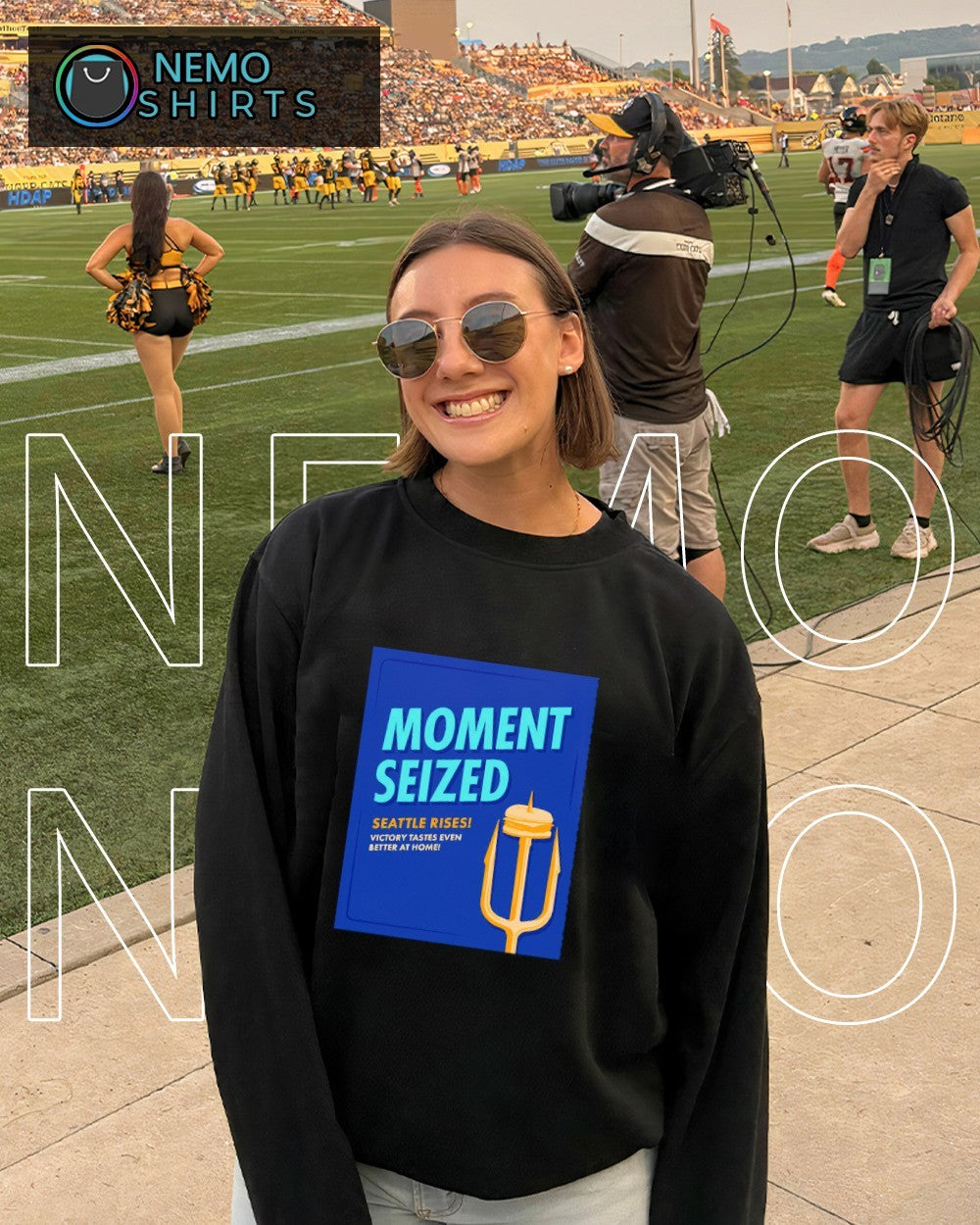 Moment seized Seattle rise victory tastes even better - Adult & Kids T-Shirts, Sweatshirts & Hoodies apparel design preview 6
