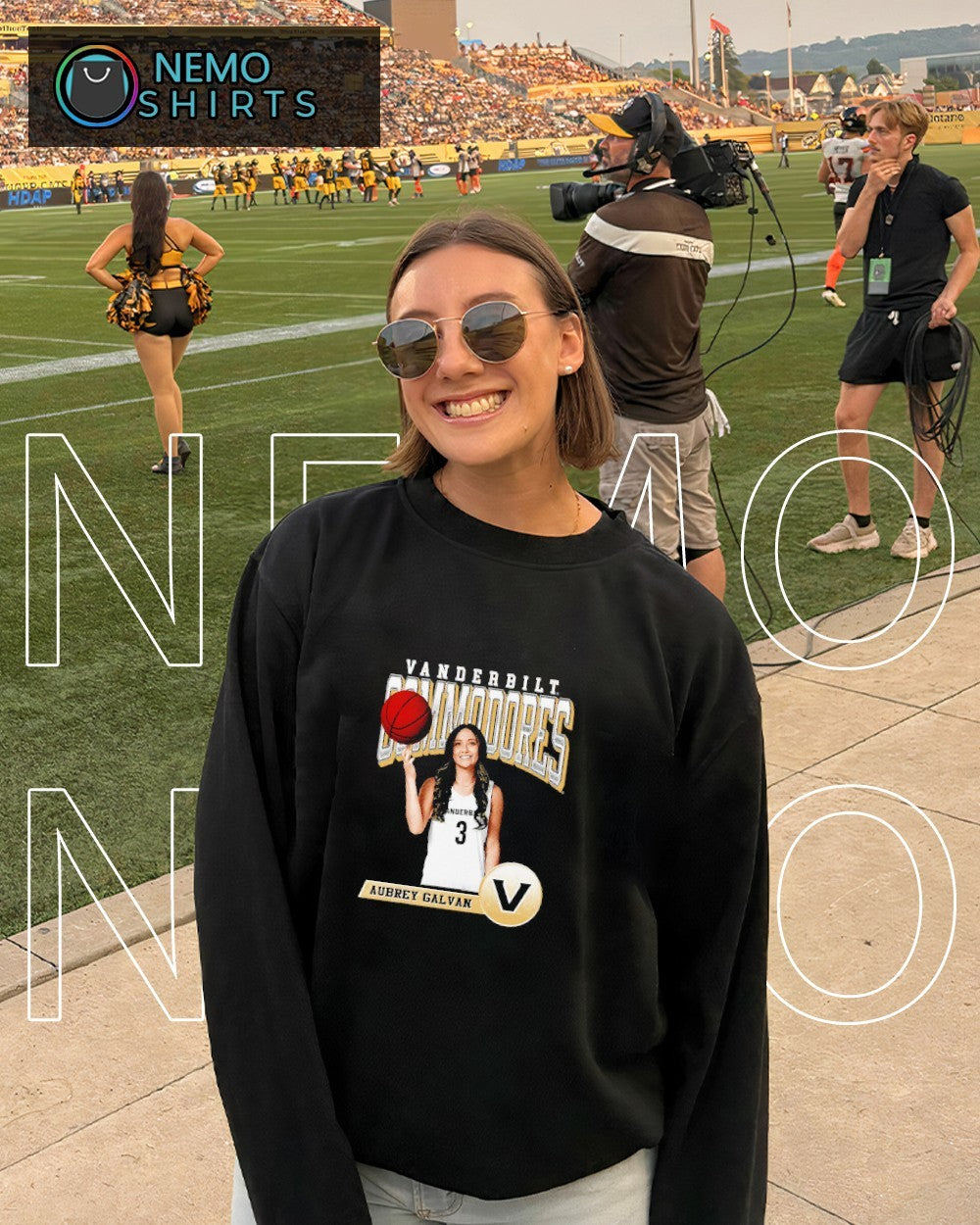 Aubrey Galvan Vanderbilt Commodores women's - Adult & Kids T-Shirts, Sweatshirts & Hoodies apparel design preview 4