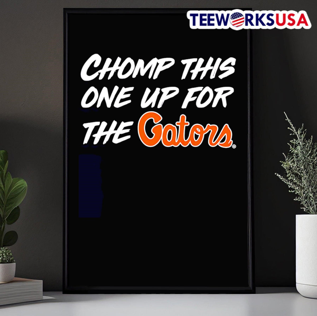 Chomp This One Up For The Gators - Adult & Kids T-Shirts, Sweatshirts & Hoodies apparel design preview 5
