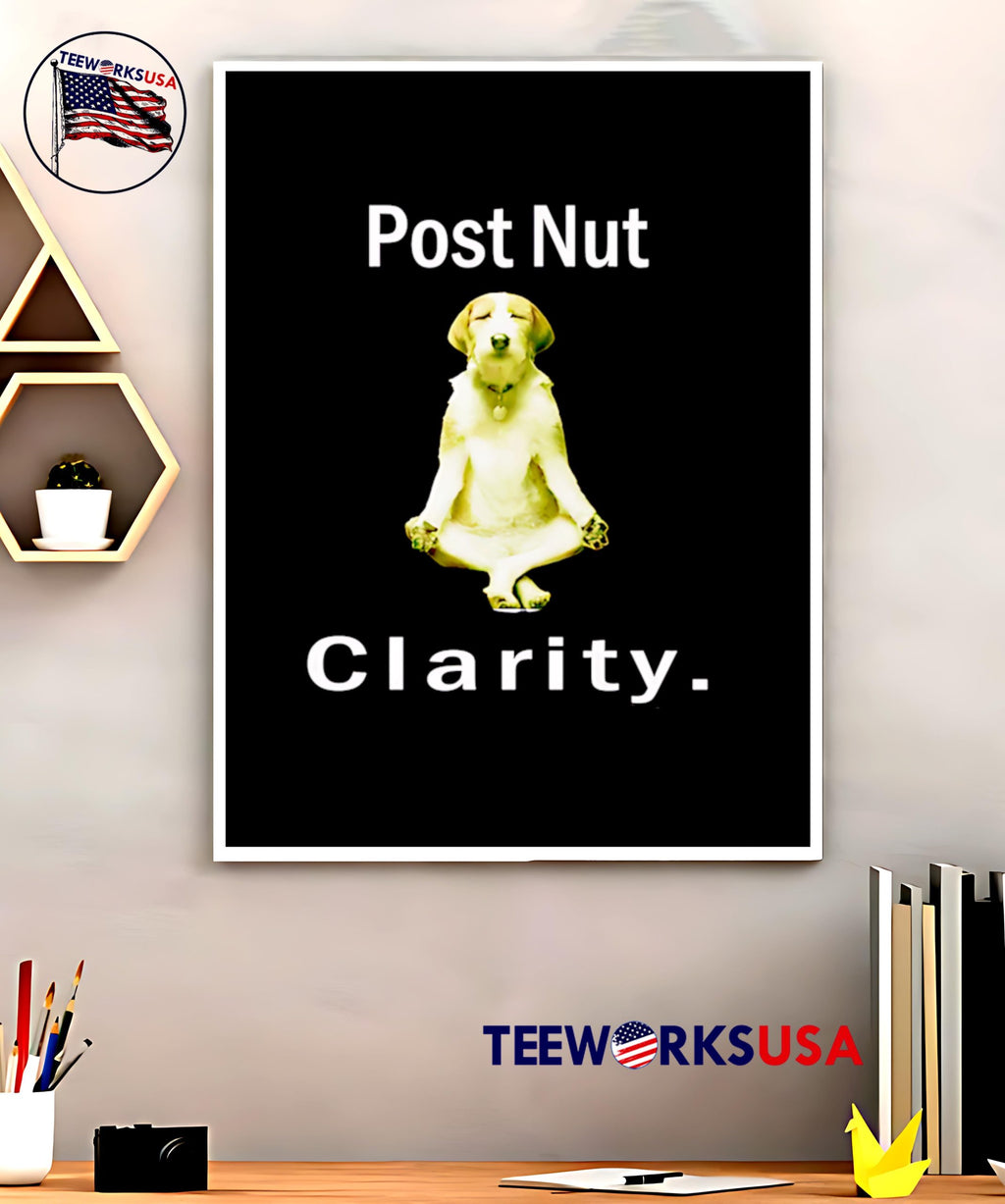 Post nut clarity dog - Adult & Kids T-Shirts, Sweatshirts & Hoodies apparel design preview 5