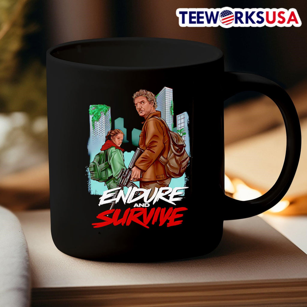 Endure and Survive The Last of Us - Adult & Kids T-Shirts, Sweatshirts & Hoodies apparel design preview 3