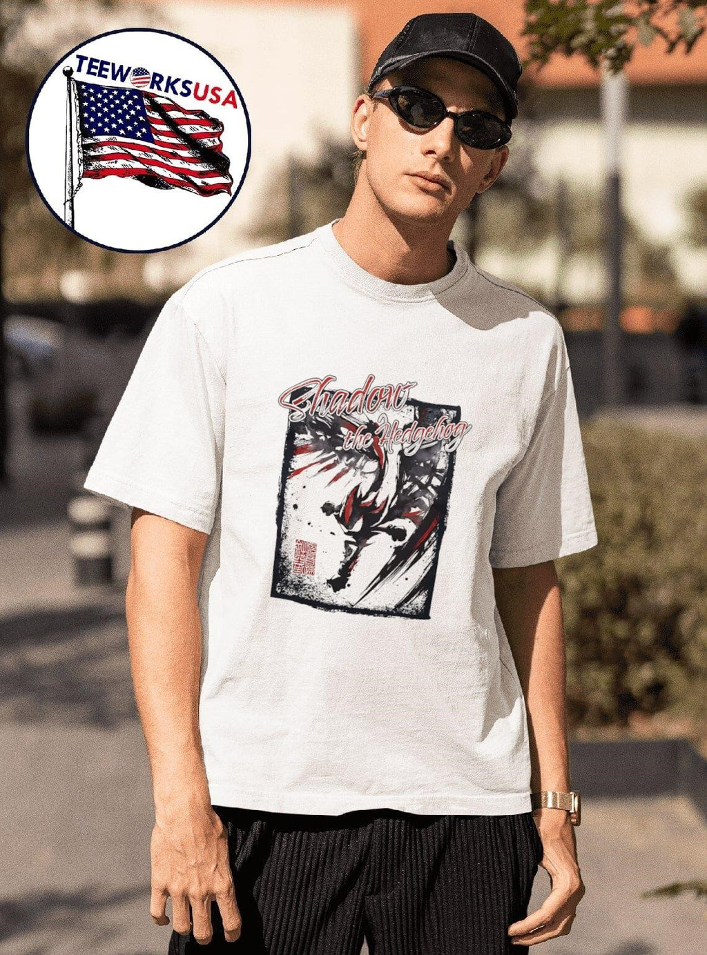 The Hedgehog Shadow Watercolor - Adult & Kids T-Shirts, Sweatshirts & Hoodies apparel design preview 1
