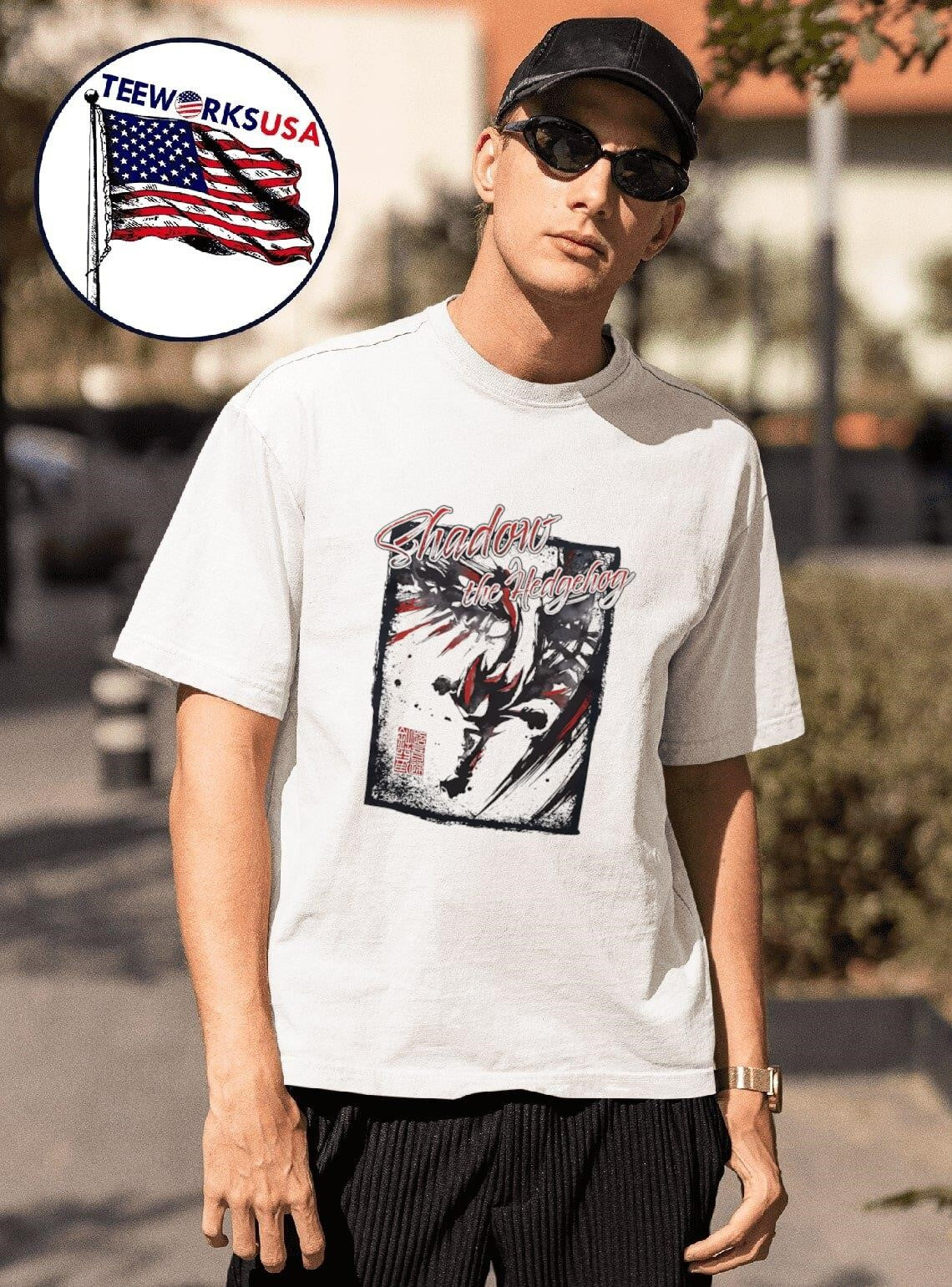 The Hedgehog Shadow Watercolor - Adult & Kids T-Shirts, Sweatshirts & Hoodies apparel design preview 1