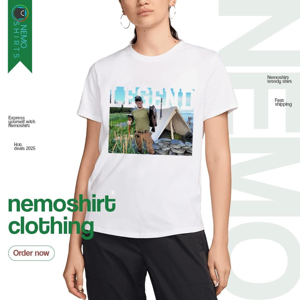 The Outdoors boy legend - Adult & Kids T-Shirts, Sweatshirts & Hoodies apparel design preview 3