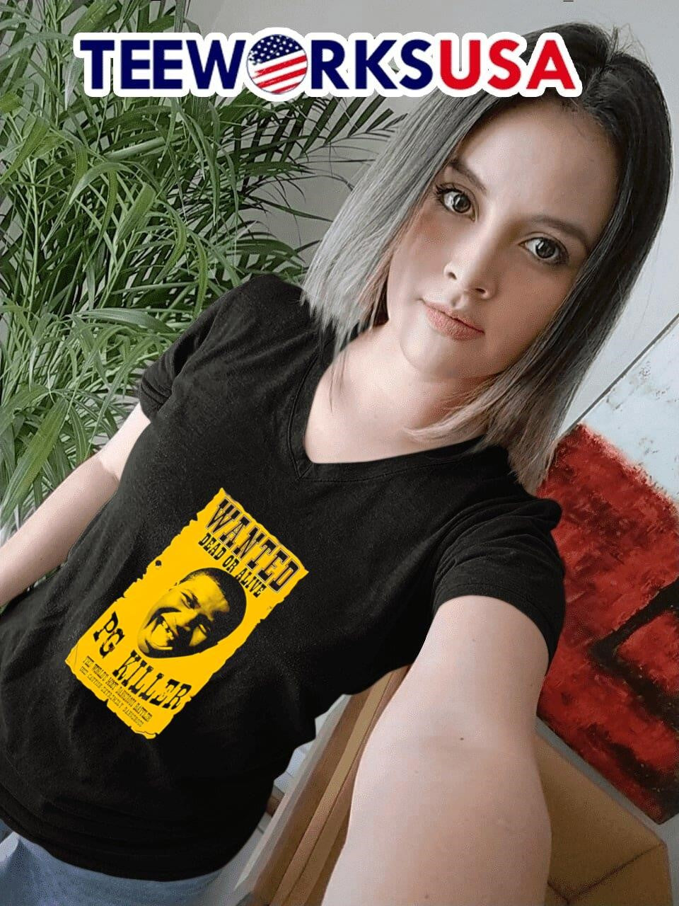 Wanted dead or alive PG Killer - Adult & Kids T-Shirts, Sweatshirts & Hoodies apparel design preview 7