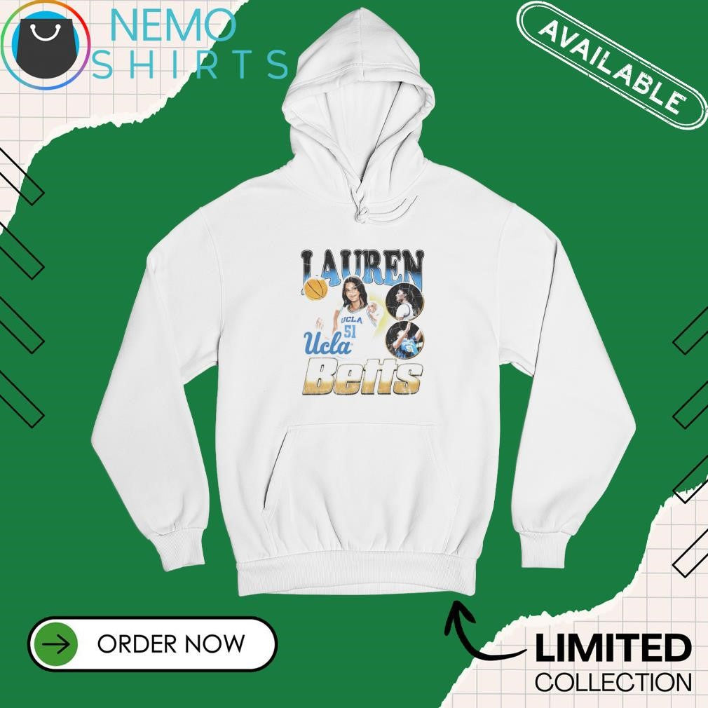 Lauren Betts UCLA Bruins retro graphic - Adult & Kids T-Shirts, Sweatshirts & Hoodies apparel design preview 2