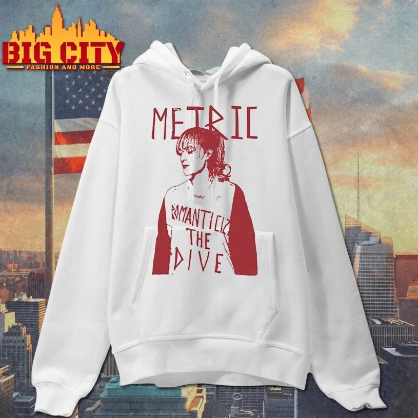 Original Metric Romanticize The Dive - Adult & Kids T-Shirts, Sweatshirts & Hoodies apparel design preview 2