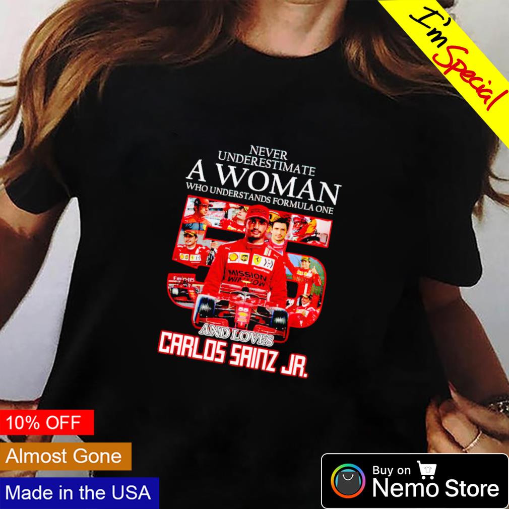 Never underestimate a woman who understands formula 1 - Adult & Kids T-Shirts, Sweatshirts & Hoodies apparel design preview 2