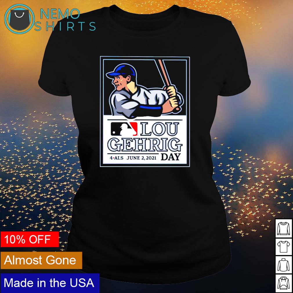 Lou Gehrig day - Adult & Kids T-Shirts, Sweatshirts & Hoodies apparel design preview 3