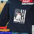 Josh Hader Houston Astros signature USA flag - Adult & Kids T-Shirts, Sweatshirts & Hoodies apparel design preview 1