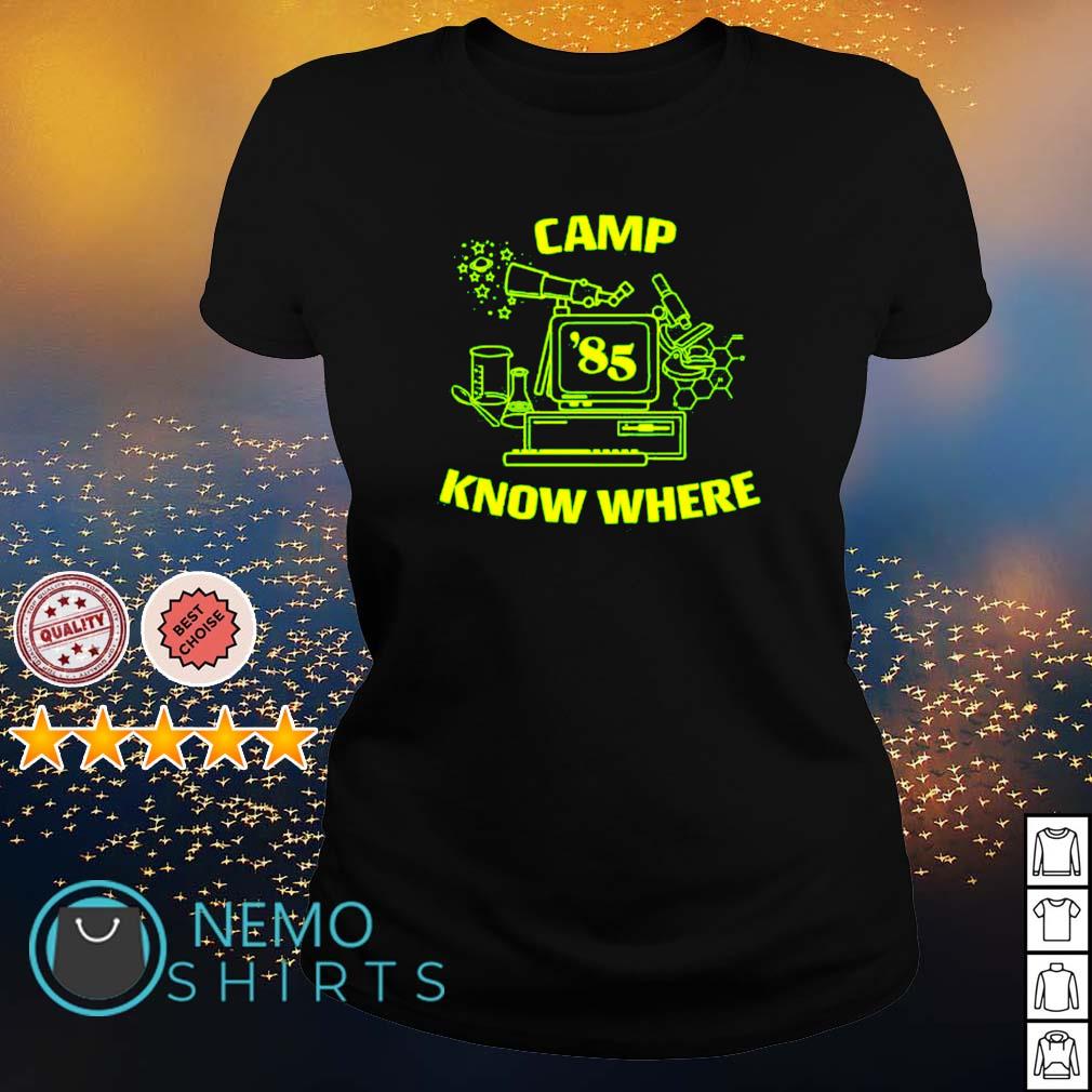 Camp know where Dustin Stranger Things - Adult & Kids T-Shirts, Sweatshirts & Hoodies product image 3