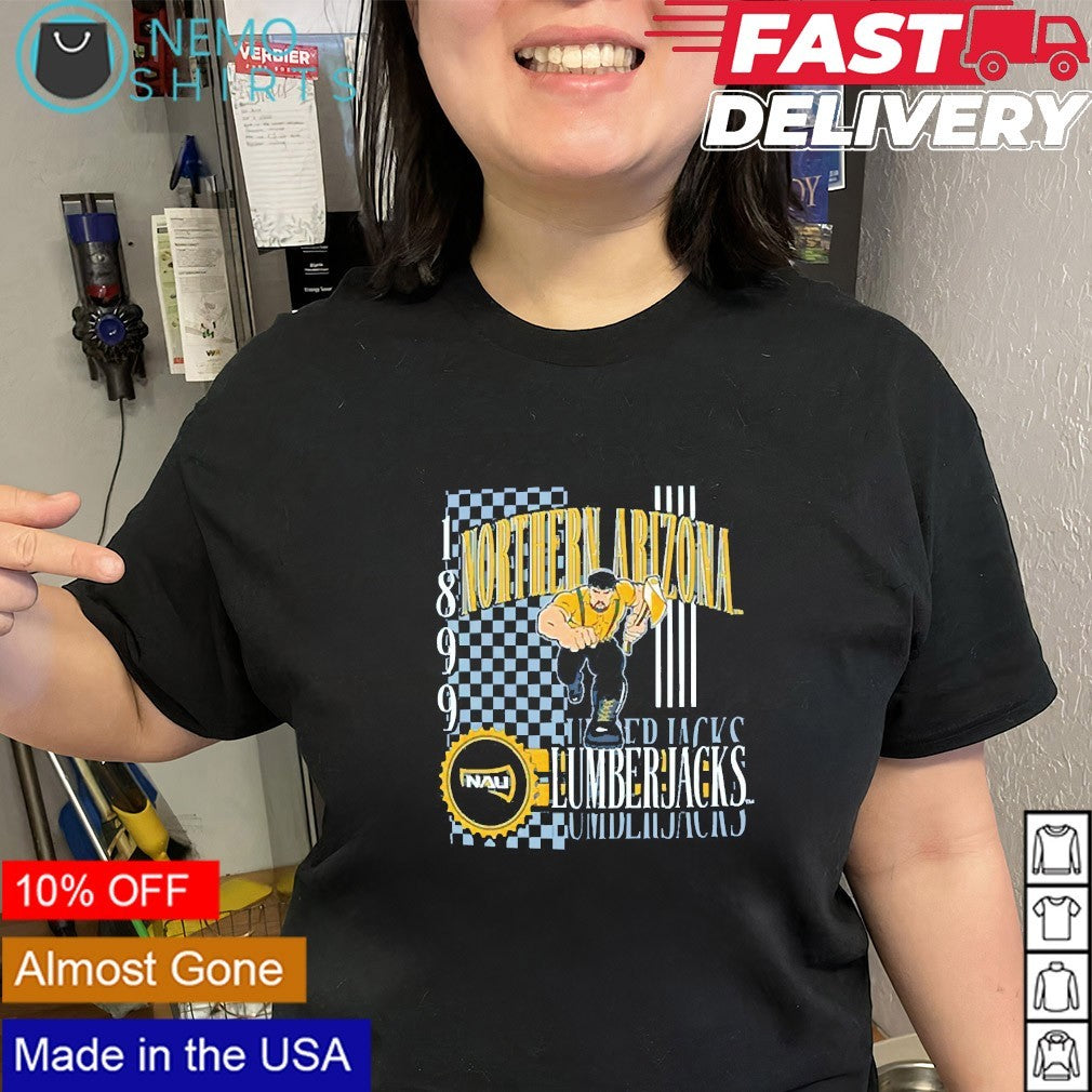 Northern Arizona Lumberjacks 1899 vintage graphic - Adult & Kids T-Shirts, Sweatshirts & Hoodies apparel design preview 3