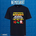 Warning internal temperature may vary - Adult & Kids T-Shirts, Sweatshirts & Hoodies apparel design preview 1