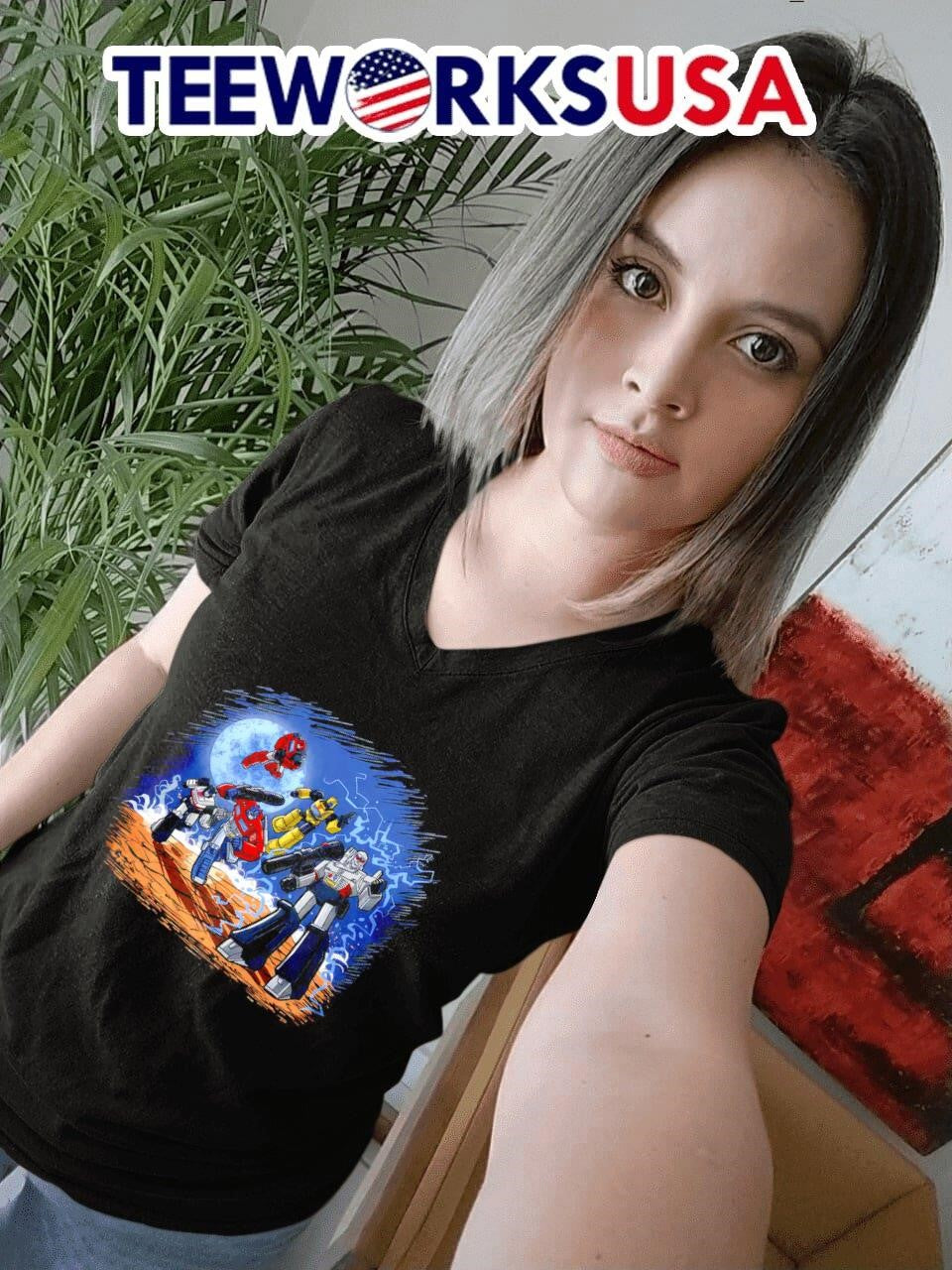 Transformers bots cover cartoon - Adult & Kids T-Shirts, Sweatshirts & Hoodies apparel design preview 4