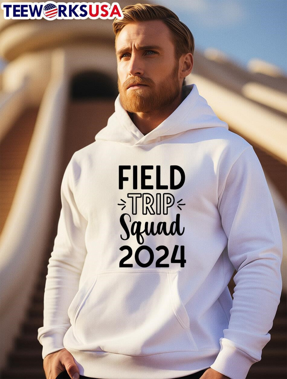 Field Trip Squad 2024 - Adult & Kids T-Shirts, Sweatshirts & Hoodies apparel design preview 2
