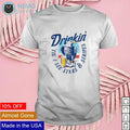 Eagle drinking' till I see stars and stripes - Adult & Kids T-Shirts, Sweatshirts & Hoodies apparel design preview 1