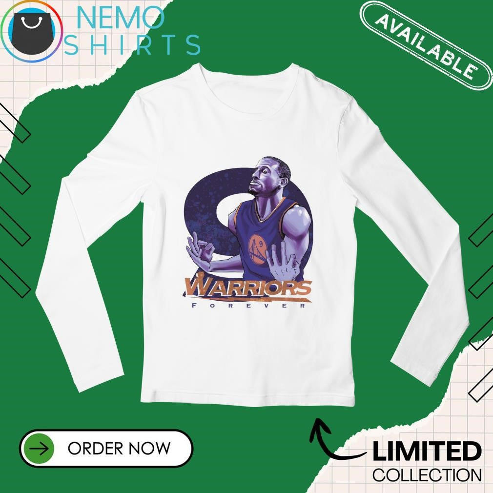 Andre Iguodala Golden State Warriors no 9 forever - Adult & Kids T-Shirts, Sweatshirts & Hoodies apparel design preview 3