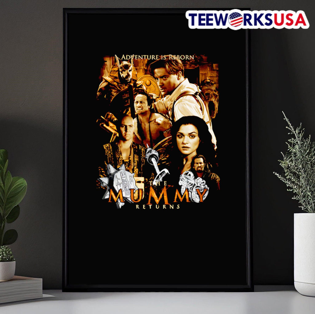 Adventure is reborn The Mummy returns - Adult & Kids T-Shirts, Sweatshirts & Hoodies apparel design preview 5