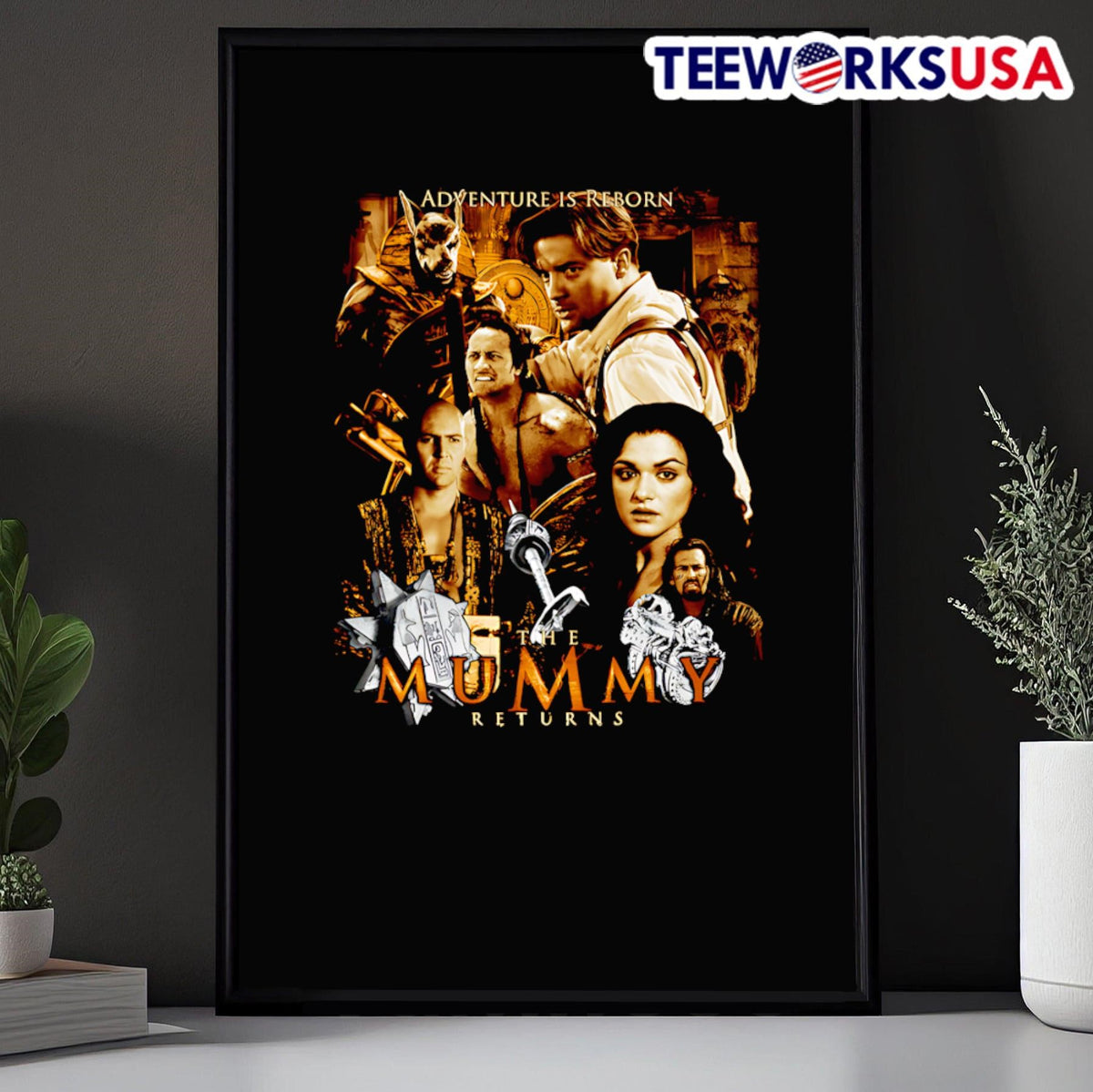 Adventure is reborn The Mummy returns - Adult & Kids T-Shirts, Sweatshirts & Hoodies apparel design preview 5