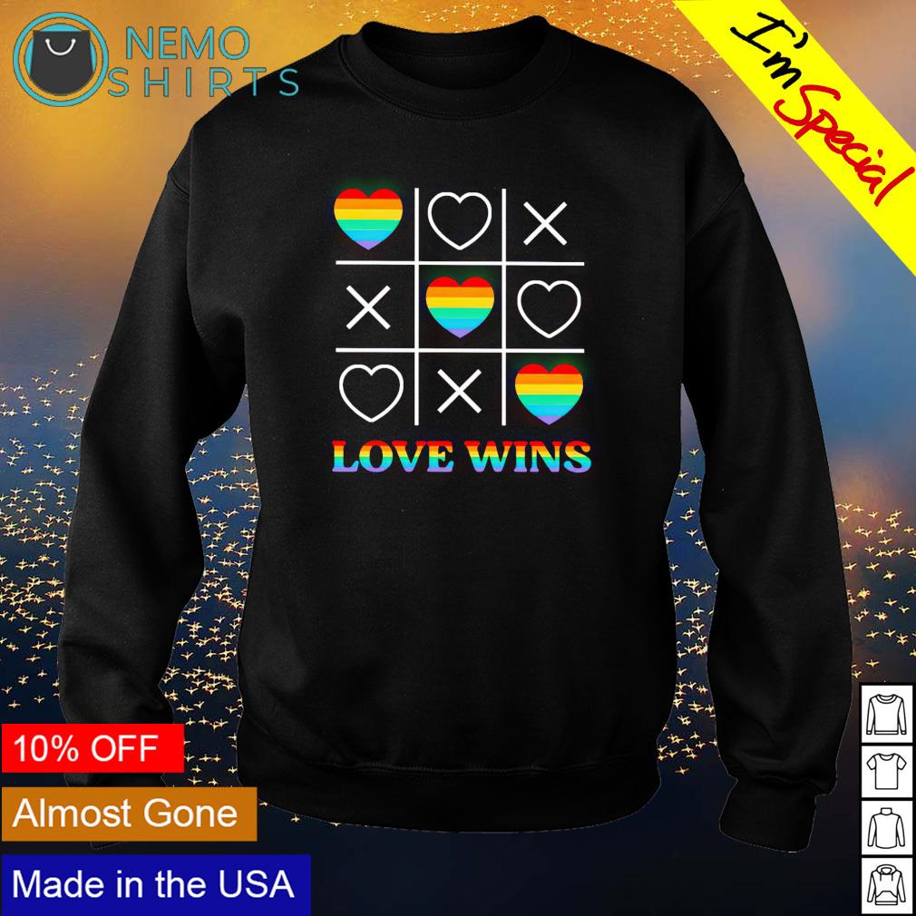 Love wins LGBT - Adult & Kids T-Shirts, Sweatshirts & Hoodies apparel design preview 4