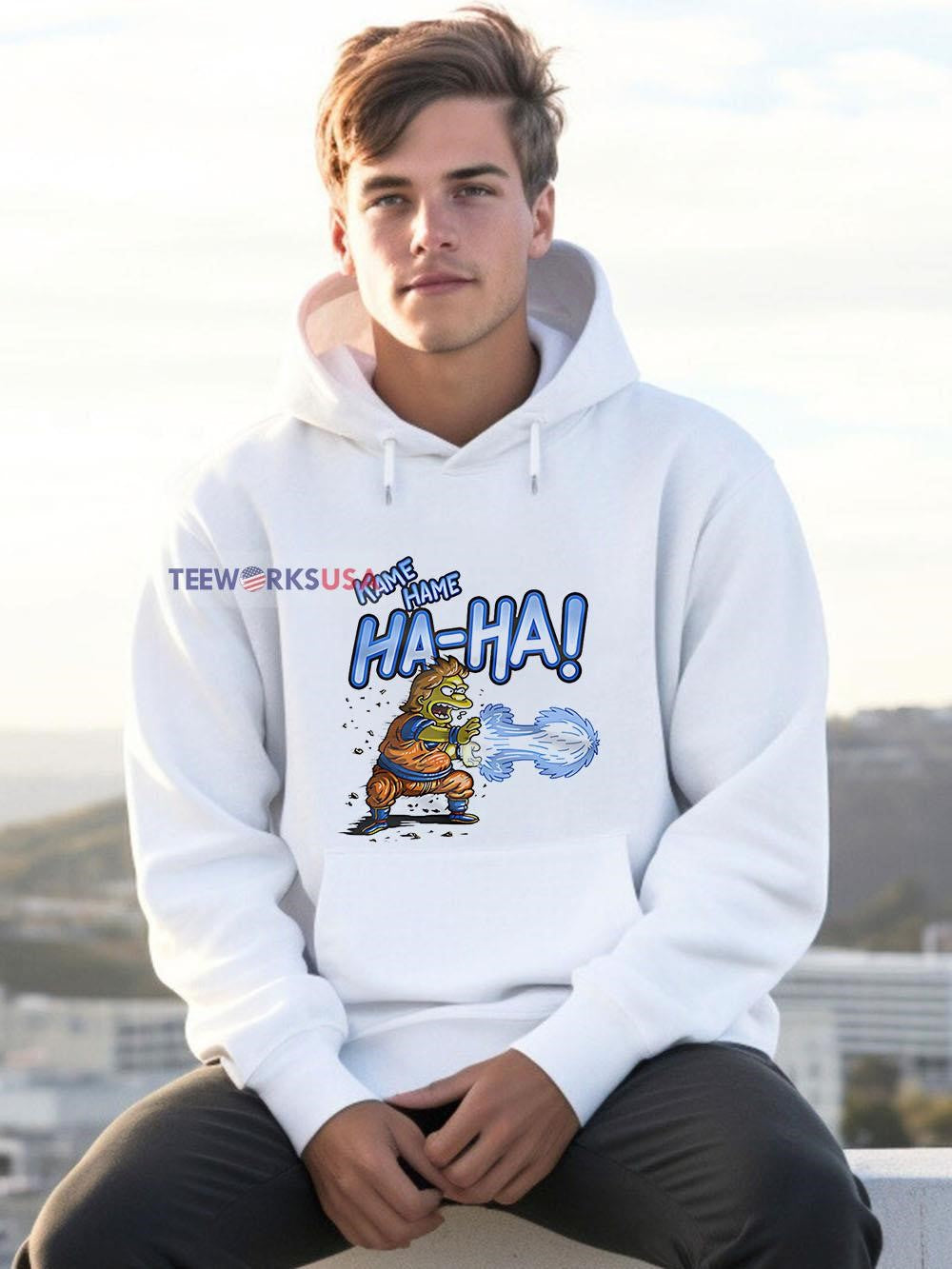 Kame Hame ha - Adult & Kids T-Shirts, Sweatshirts & Hoodies apparel design preview 2