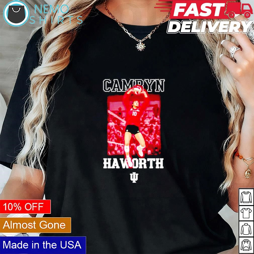 Camryn Haworth Indiana Hoosiers women's volleyball - Adult & Kids T-Shirts, Sweatshirts & Hoodies apparel design preview 1