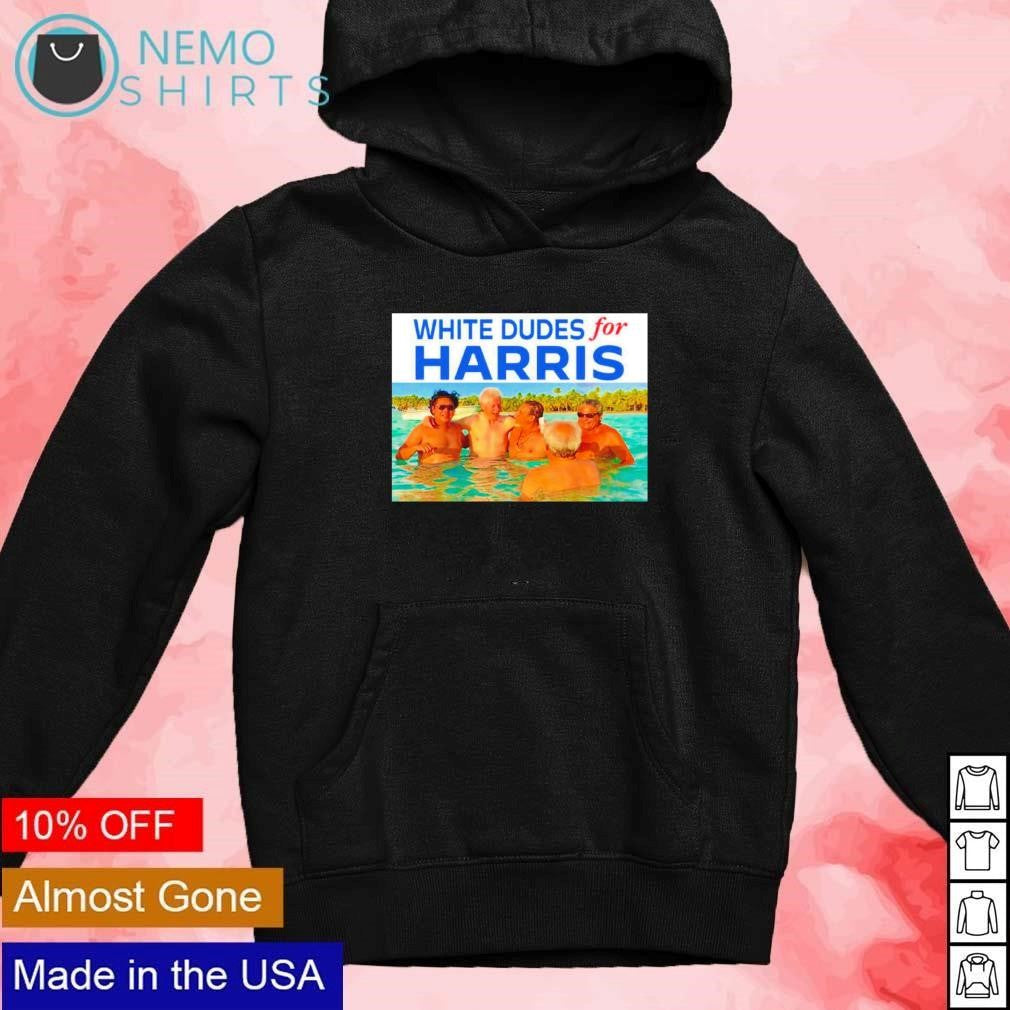 White dudes for Harris men at Epstein private island - Adult & Kids T-Shirts, Sweatshirts & Hoodies apparel design preview 2