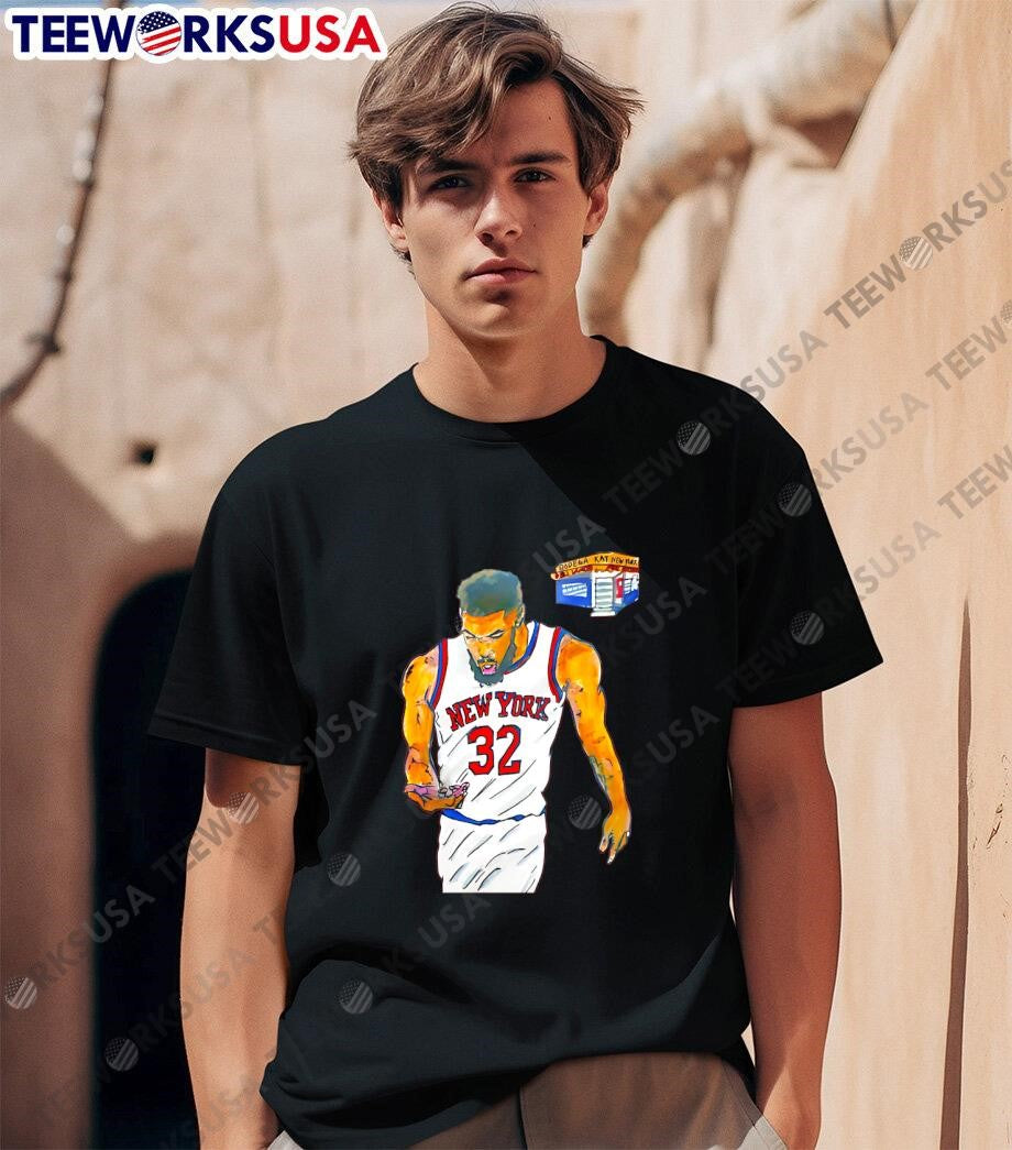 Karl-anthony Towns Bodega Kat Knicks - Adult & Kids T-Shirts, Sweatshirts & Hoodies apparel design preview 1