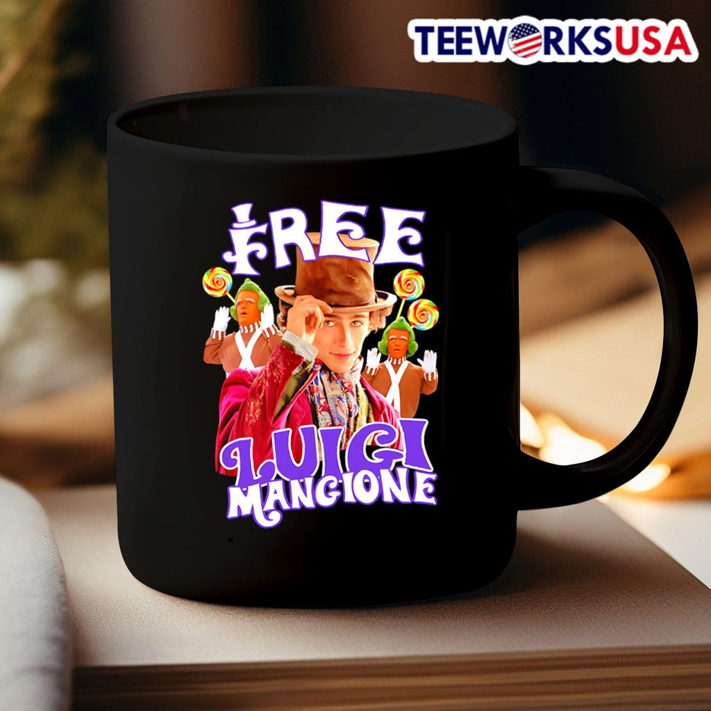 Timothée Chalamet Free Luigi Mangione - Adult & Kids T-Shirts, Sweatshirts & Hoodies apparel design preview 3