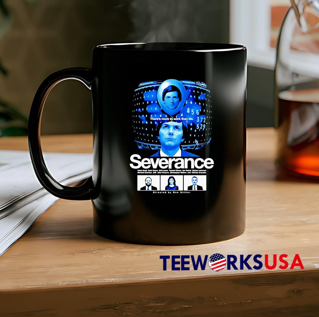 Severance there_s more to work than life - Adult & Kids T-Shirts, Sweatshirts & Hoodies apparel design preview 2