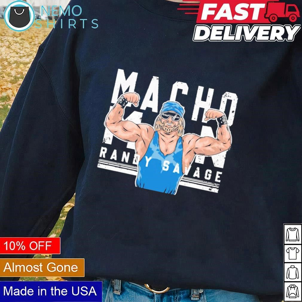 Macho Man Randy Savage cartoon - Adult & Kids T-Shirts, Sweatshirts & Hoodies product image 1