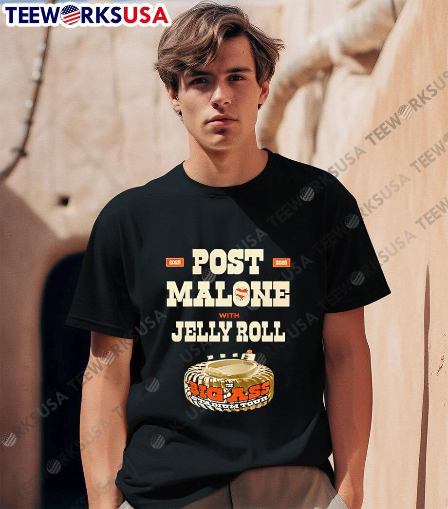 San Francisco Giants x Post Malone Big Ass Stadium - Adult & Kids T-Shirts, Sweatshirts & Hoodies apparel design preview 1