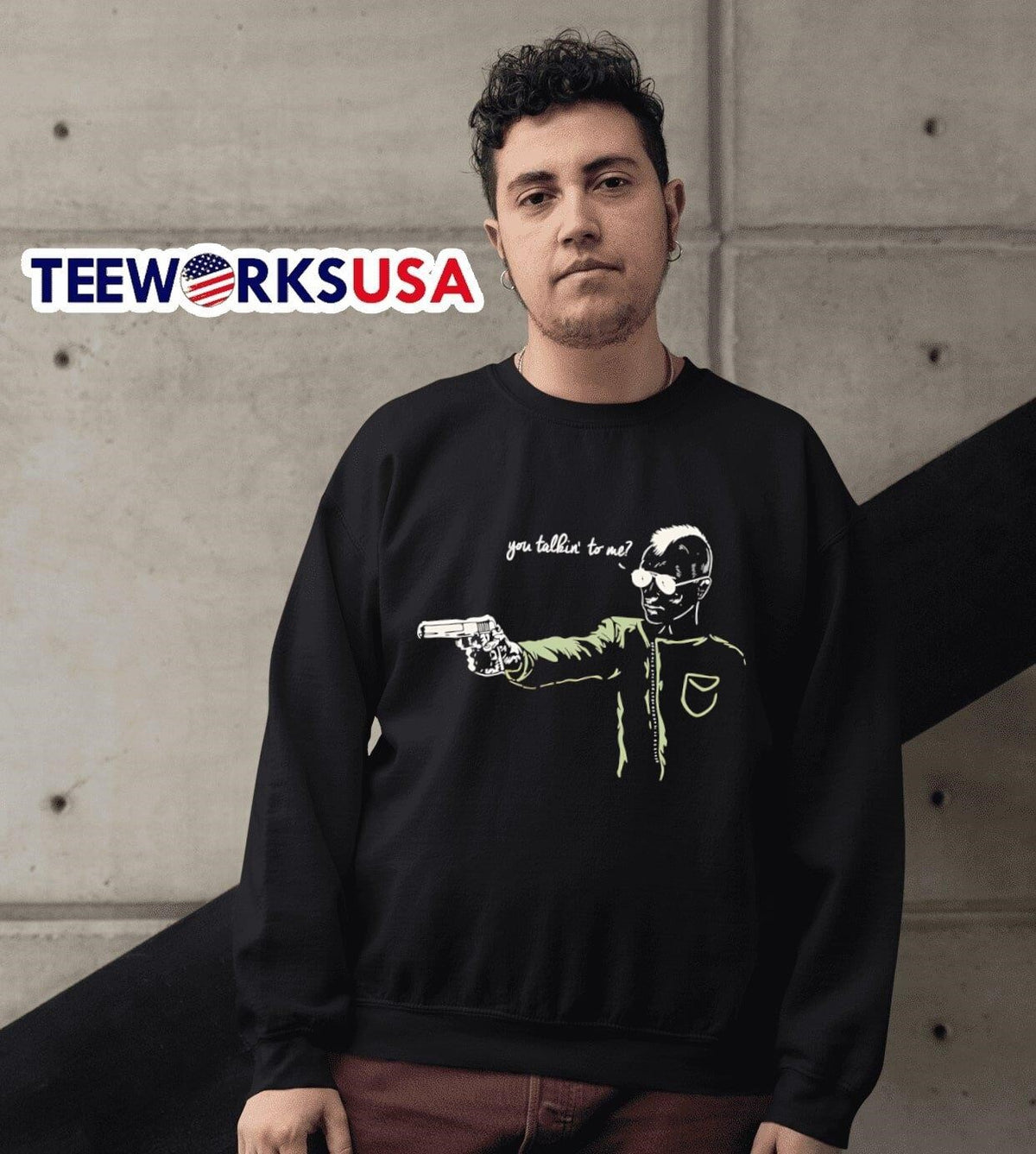 Pulp Driver Travis Bickle - Adult & Kids T-Shirts, Sweatshirts & Hoodies apparel design preview 6